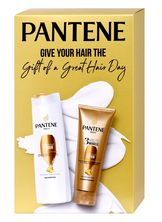 Pantene Kazeta šamp 400ml+kond200ml | Kosmetické a dentální výrobky - Dámská kosmetika - Dárkové kazety